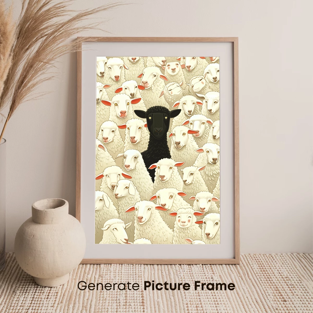 Black Sheep Among Whites: A Standout in Uniformity - Image 7