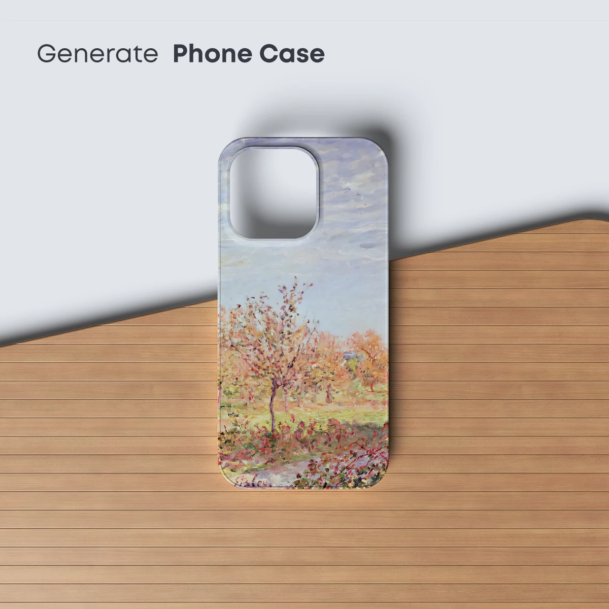 Autumnal Impression: Brushstrokes of Harvest - Image 3