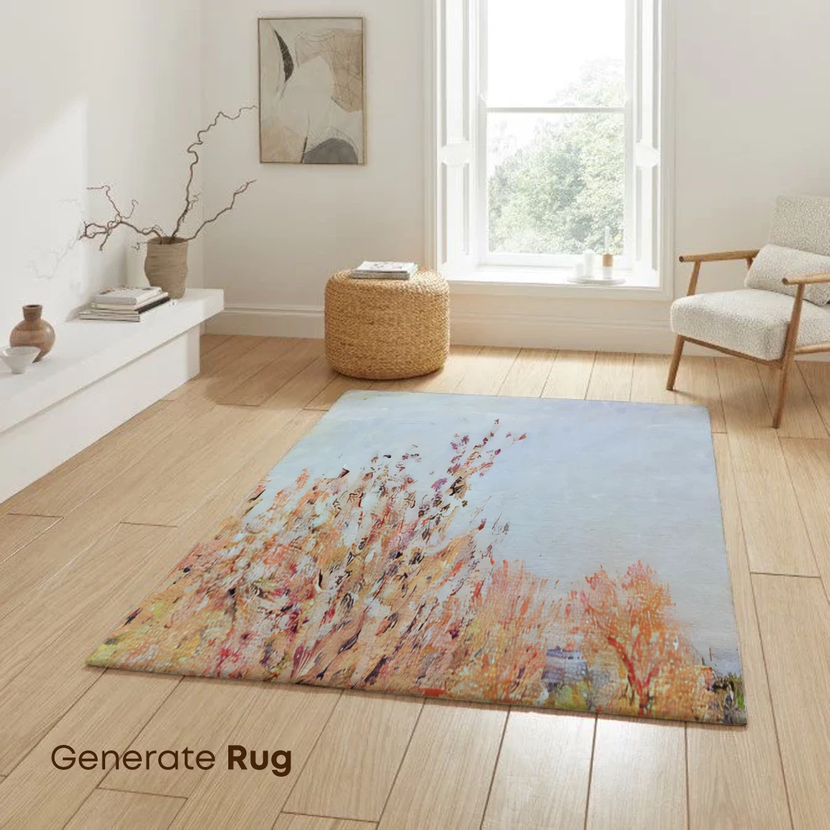 Autumnal Impression: Brushstrokes of Harvest - Image 6