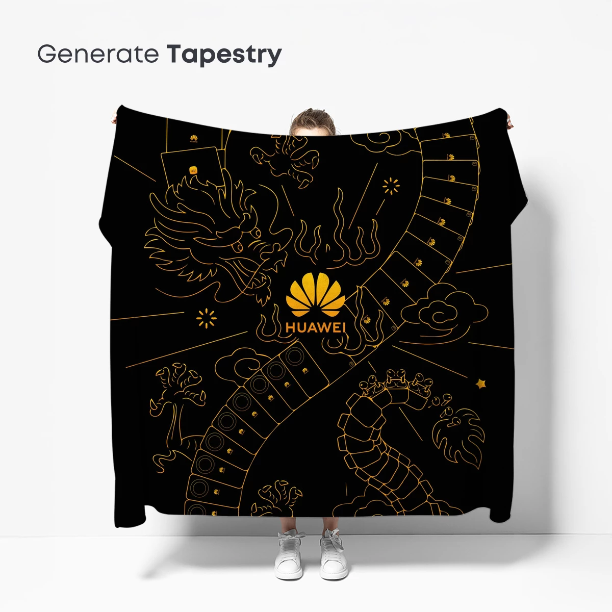 Golden Dragon Eclipse: Huawei's Mythic Artistry - Image 5