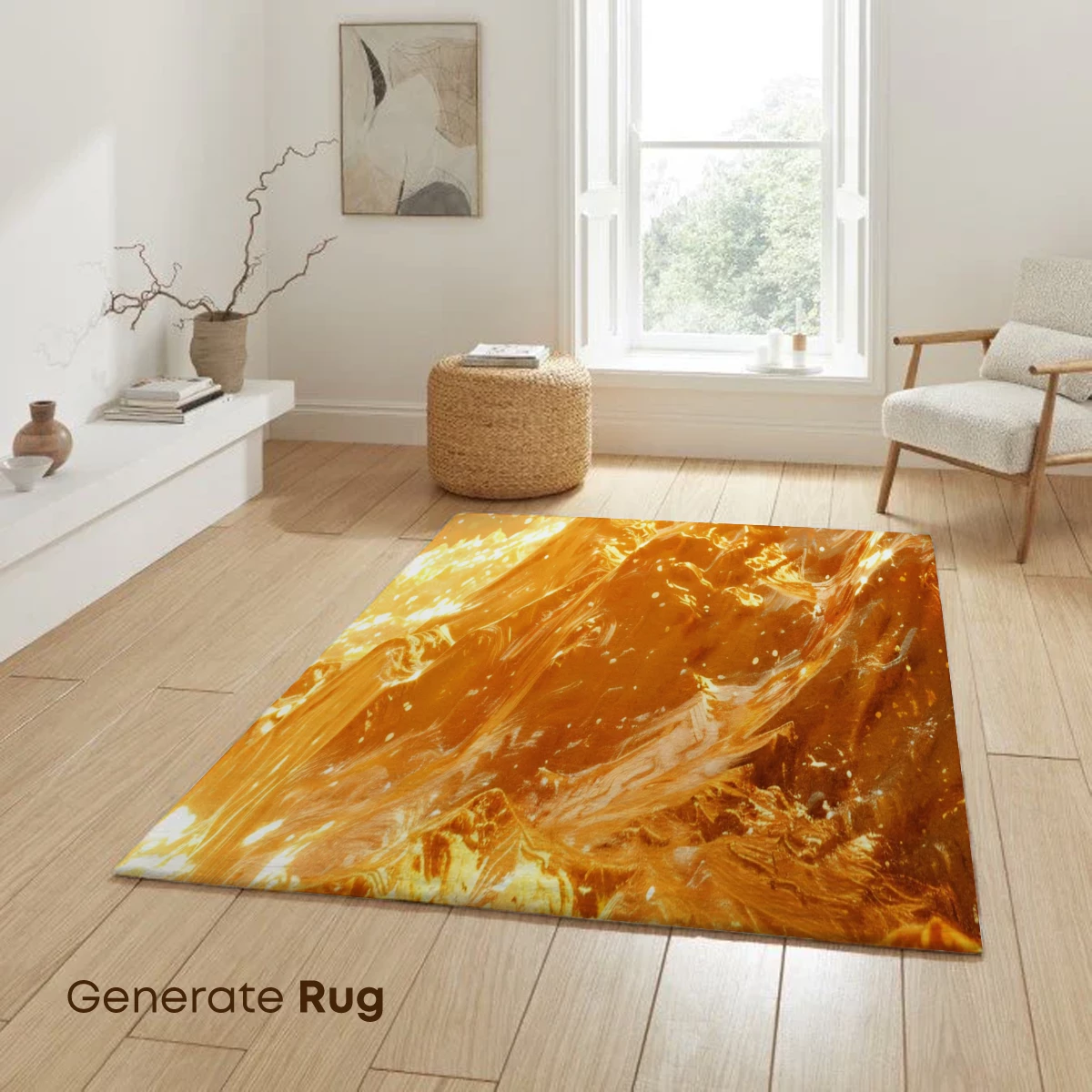 Golden Crystal Peaks: Radiant Fantasy Landscape - Image 6