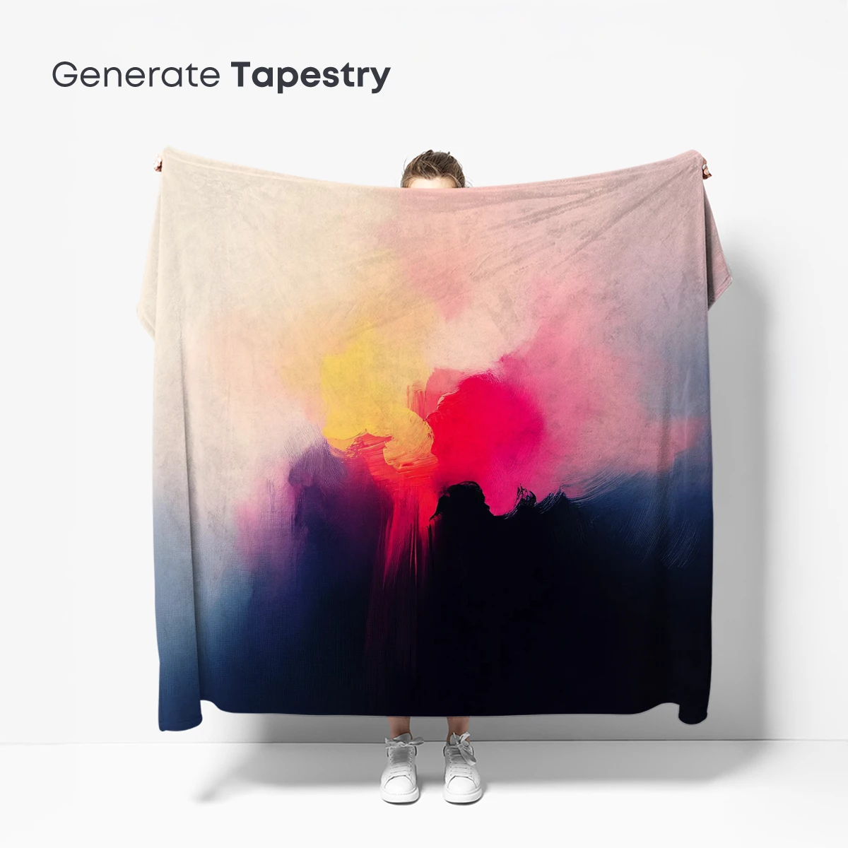 Abstract Fusion: Radiant Hues in Motion - Image 5