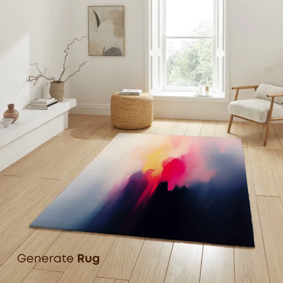 Abstract Fusion: Radiant Hues in Motion - Image 6