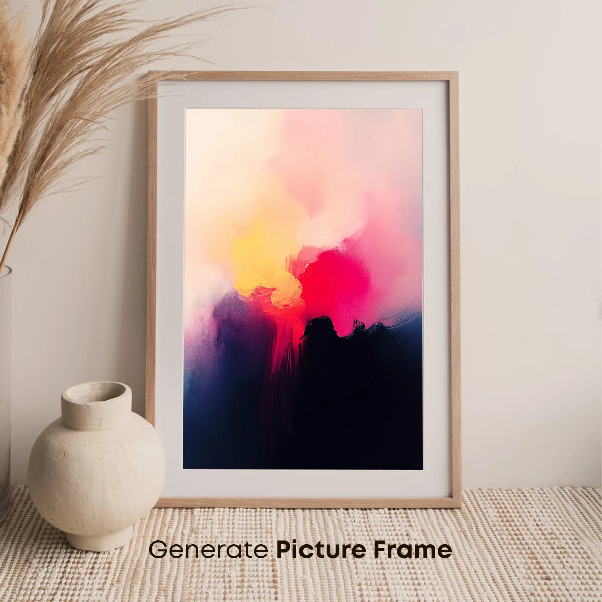 Abstract Fusion: Radiant Hues in Motion - Image 7