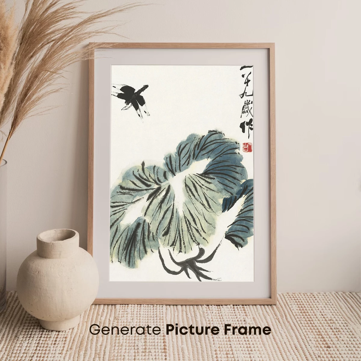 Ink Lotus and Dragonfly: Zen Harmony - Image 7