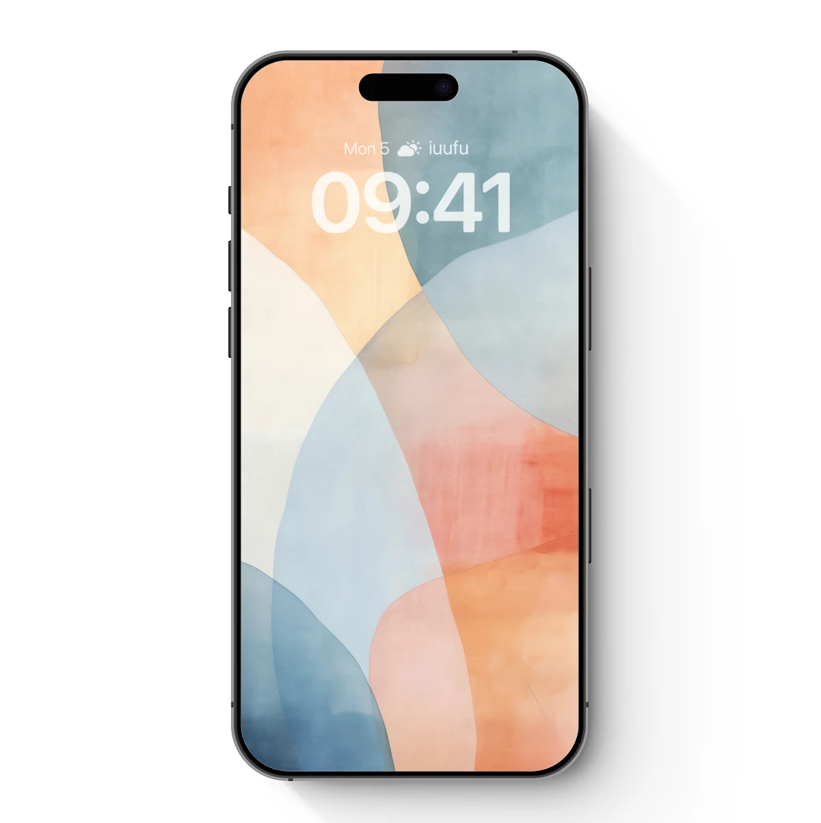 Abstract Fusion: Pastel Waves in Harmony