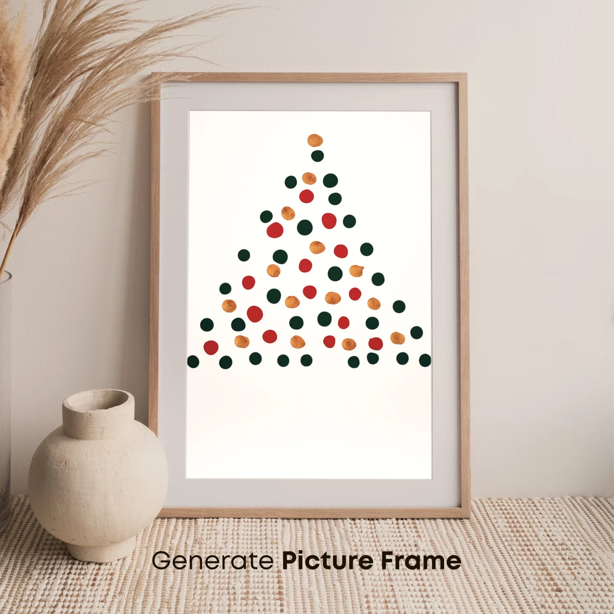 Dotwork Christmas Tree: Festive Geometry - Image 7