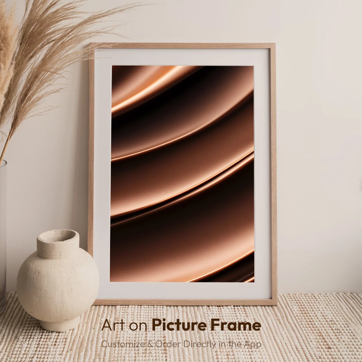 Golden Silk Waves: Elegance in Motion - Image 7