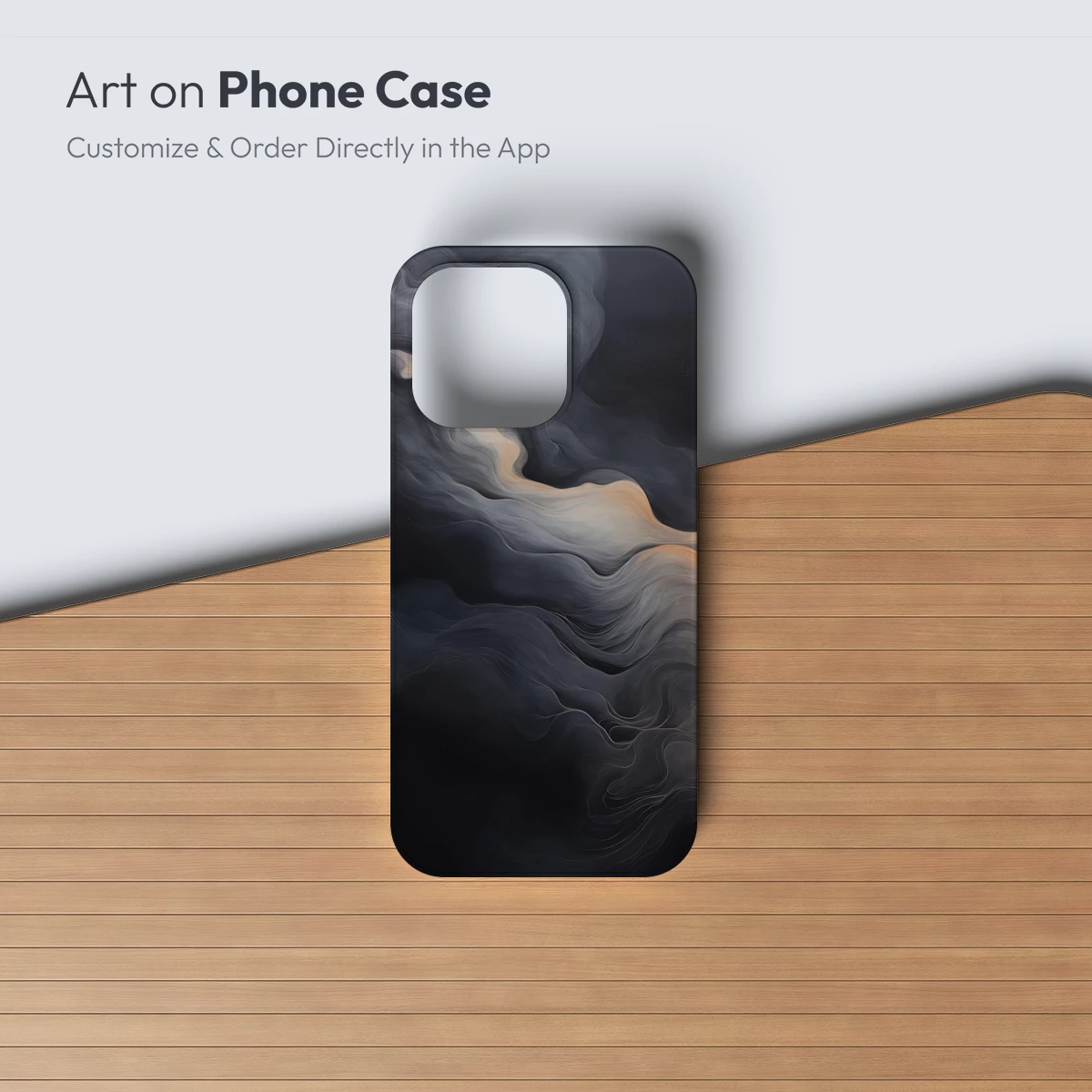 Ethereal Smoke Waves: A Dance of Light and Shadow - Image 3