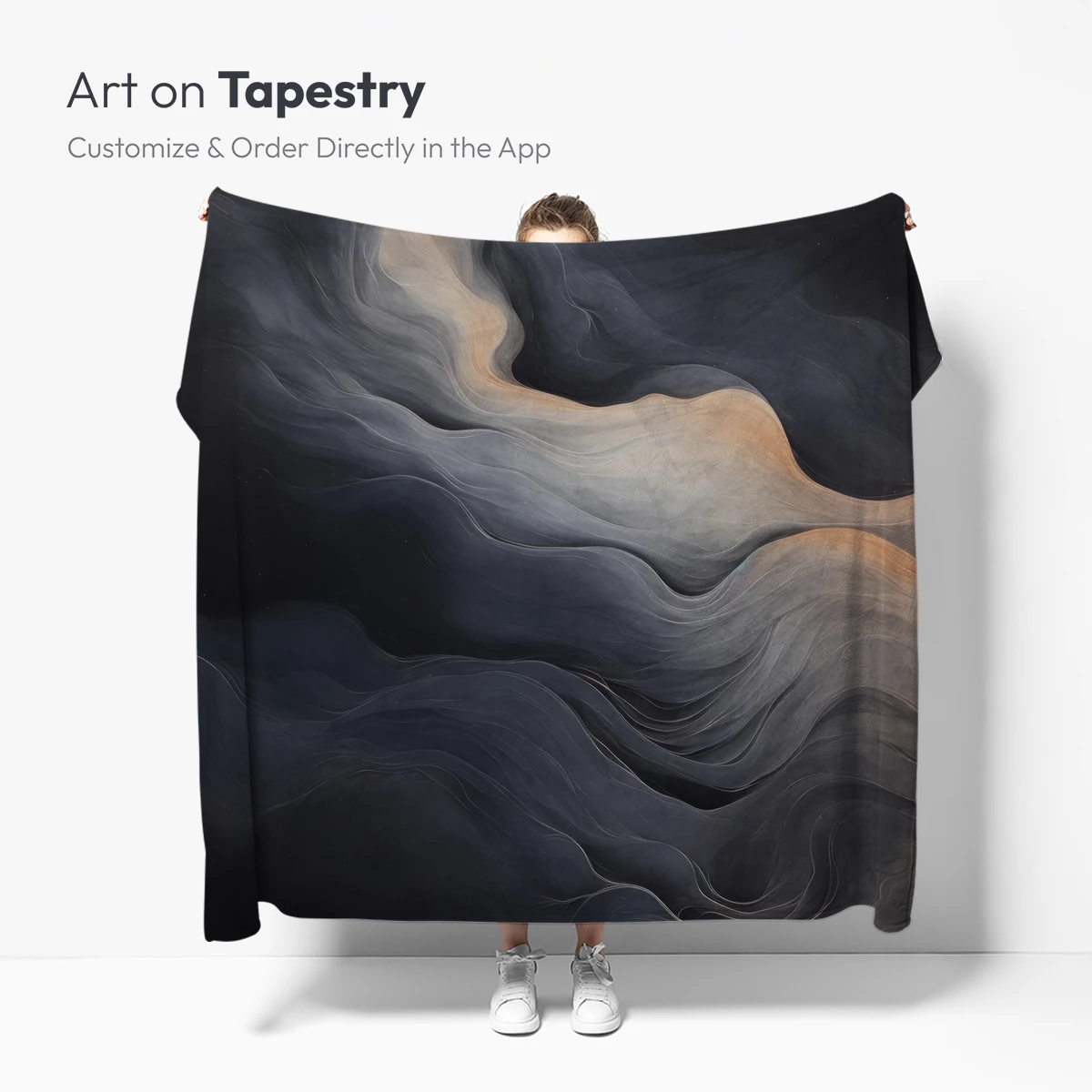 Ethereal Smoke Waves: A Dance of Light and Shadow - Image 5