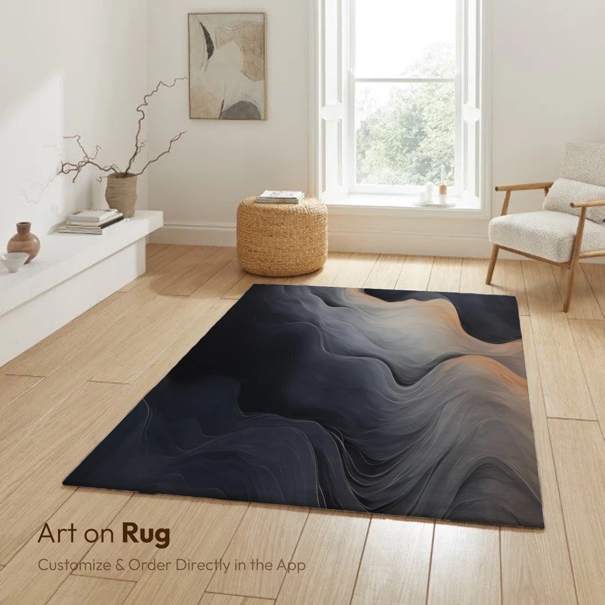 Ethereal Smoke Waves: A Dance of Light and Shadow - Image 6