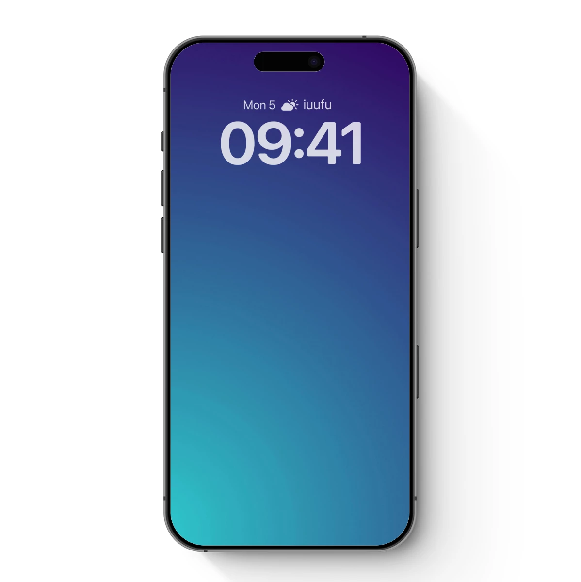 Gradient Serenity: Blue-Purple Harmony