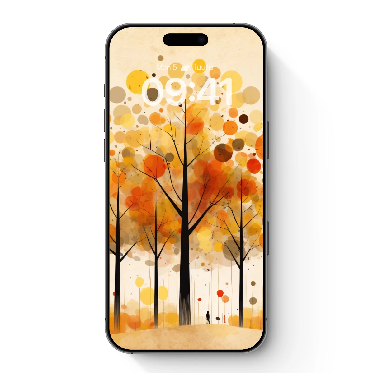 Autumnal Dots: A Forest of Colorful Circles Autumnal Dots: A Forest of Colorful Circles