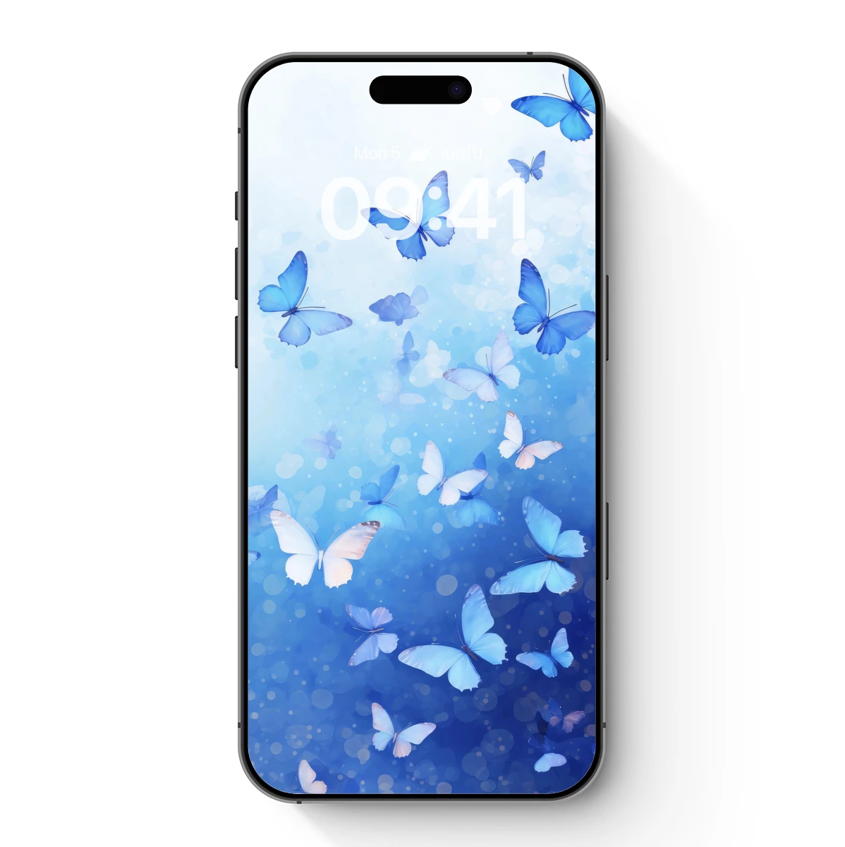 Ethereal Blue Butterflies: A Dreamlike Flight