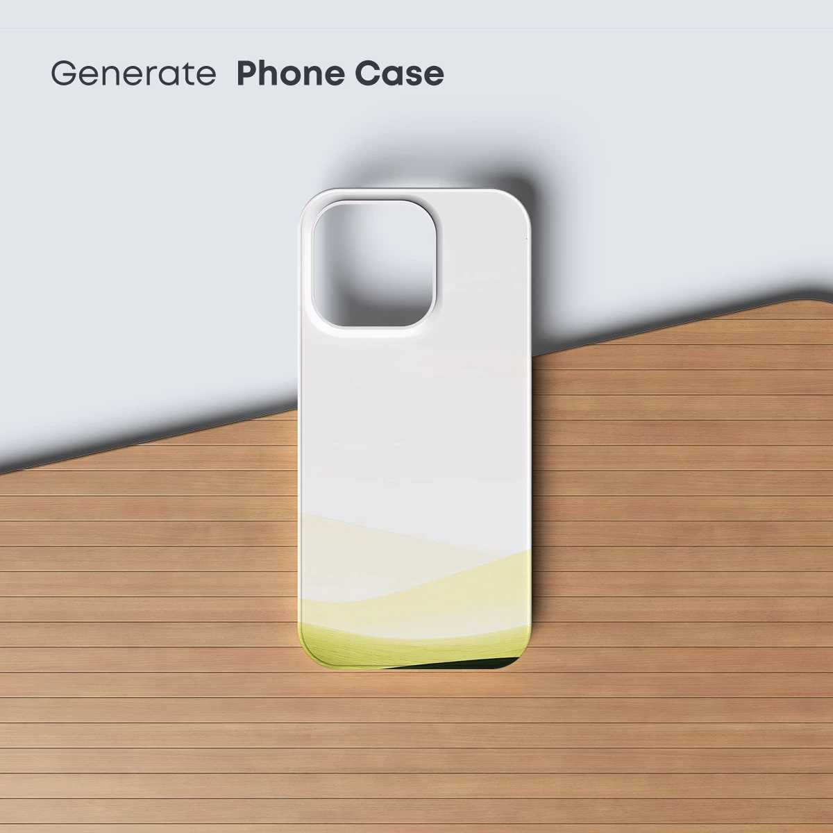 Ethereal Green Dunes: A Minimalist Landscape Symphony - Image 3