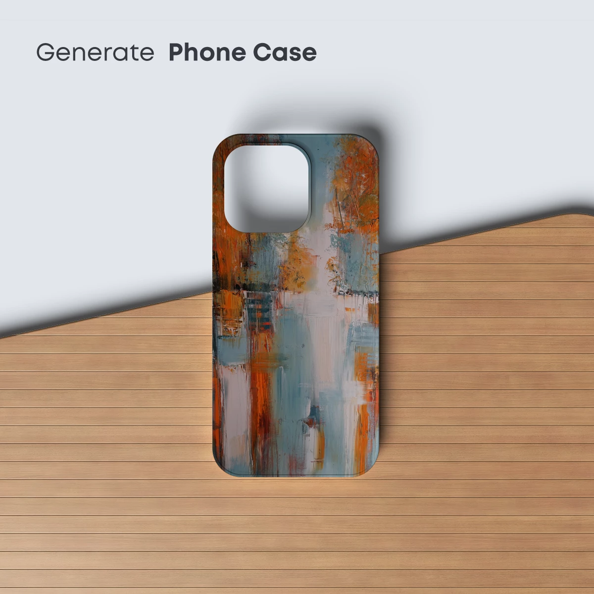 Autumn Reflections in Abstract Harmony - Image 3