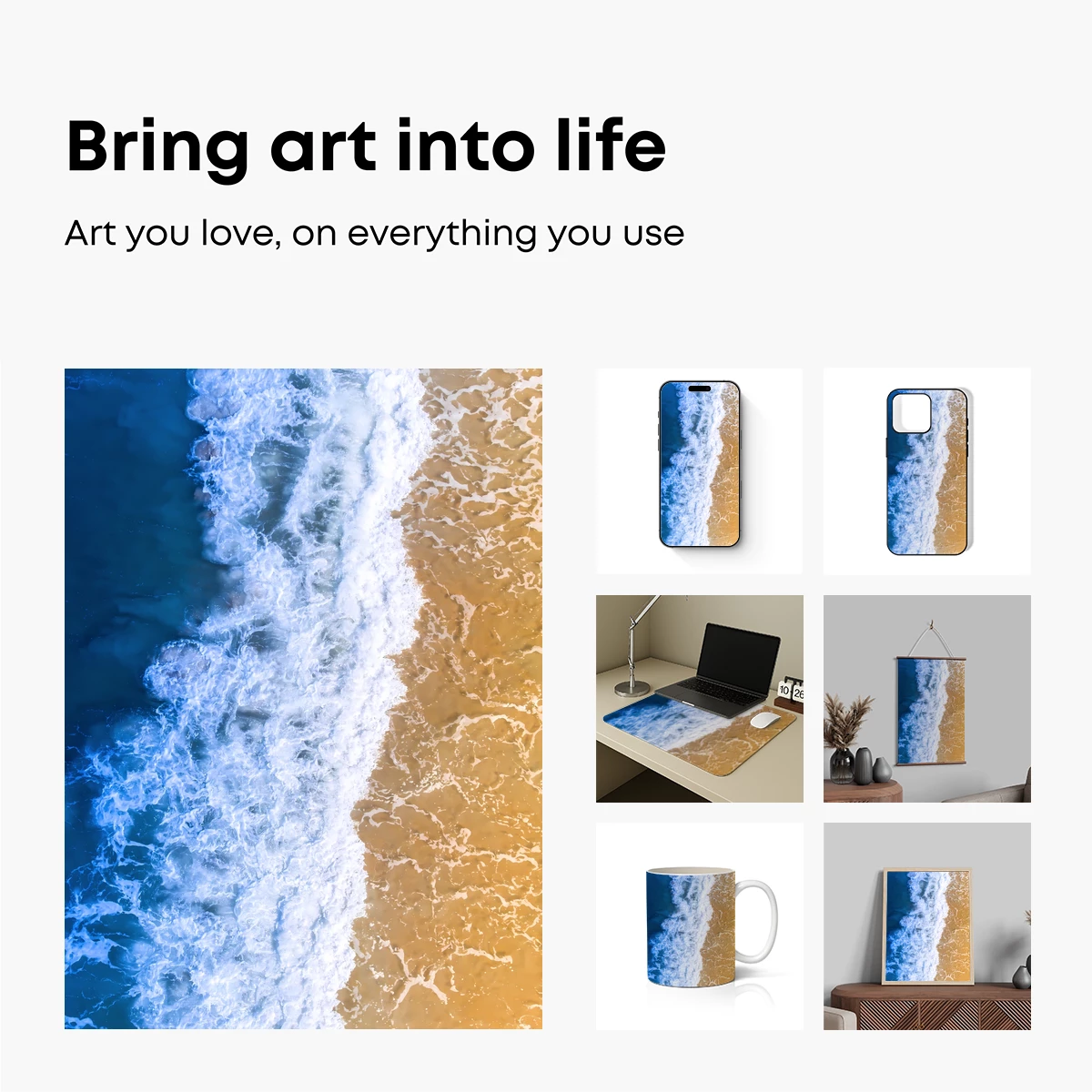 Aerial Symphony of Sea and Sand - Image 2