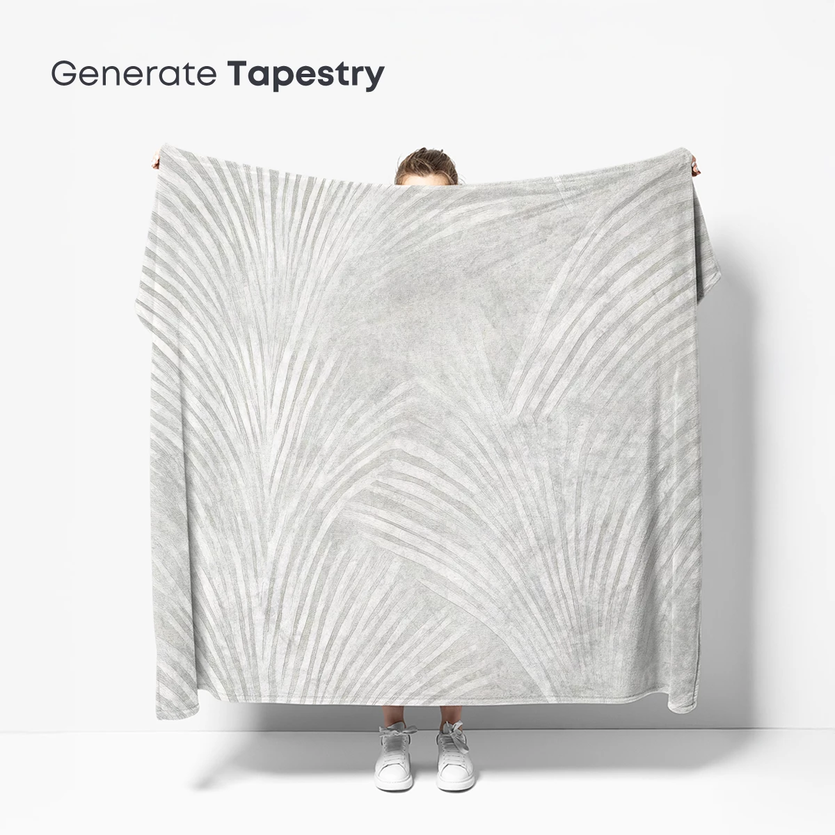 Elegant Palm Fronds in Monochrome - Image 5