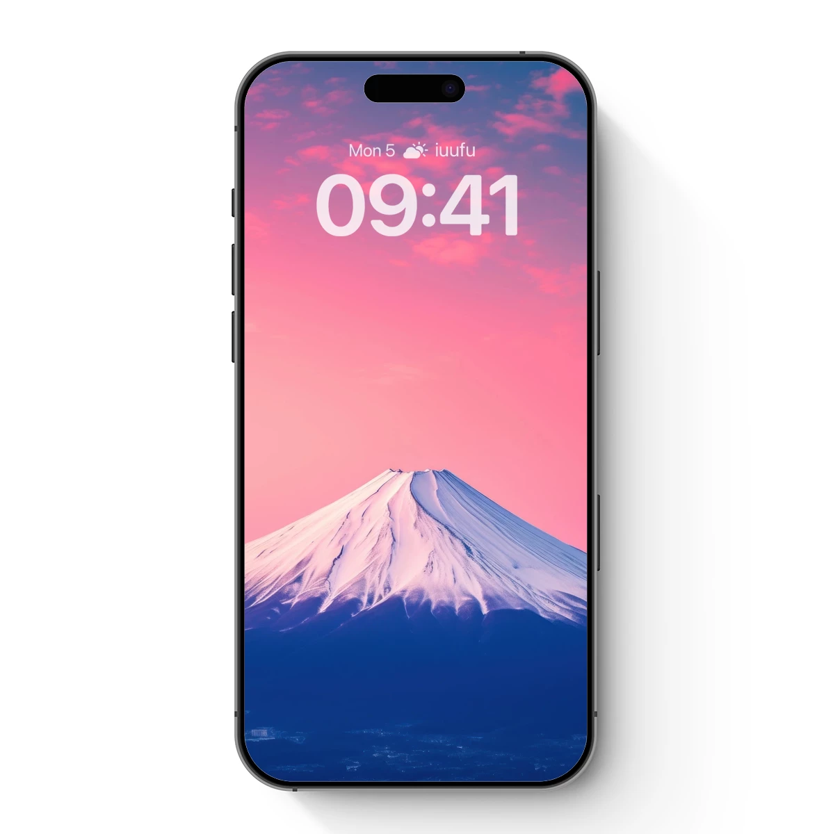 Fuji's Pink Dawn: Snow-Capped Majesty