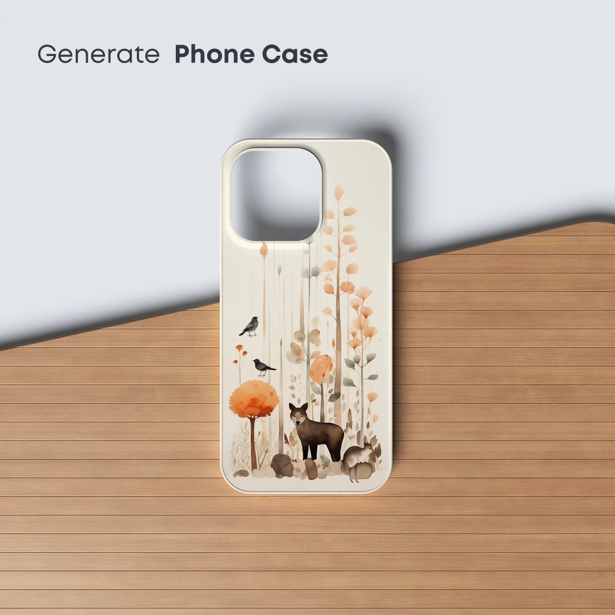 Autumnal Forest Whispers: Fox and Friends - Image 3