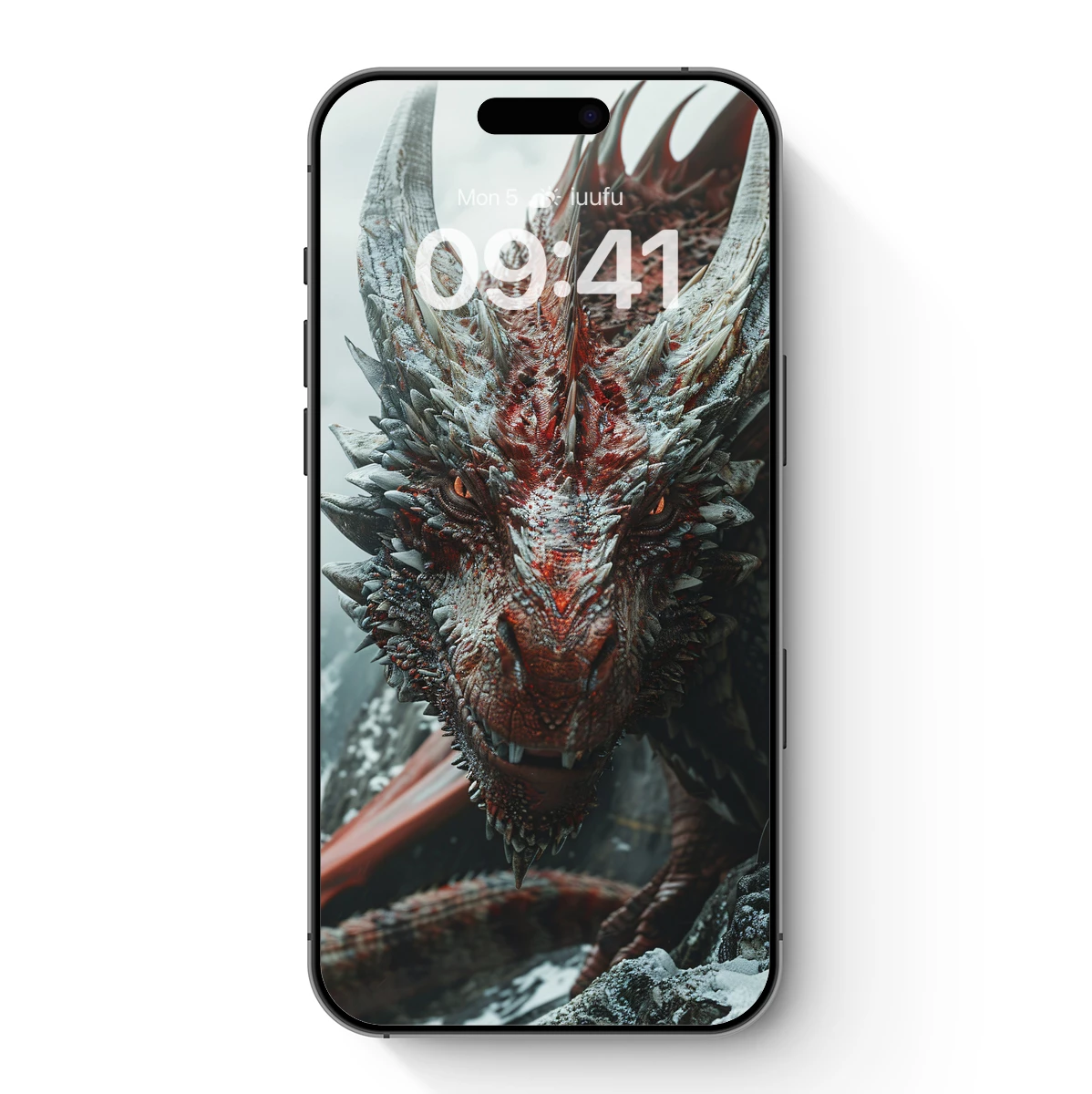 Frost-Bitten Dragon: Mythic Majesty in Winter's Grip