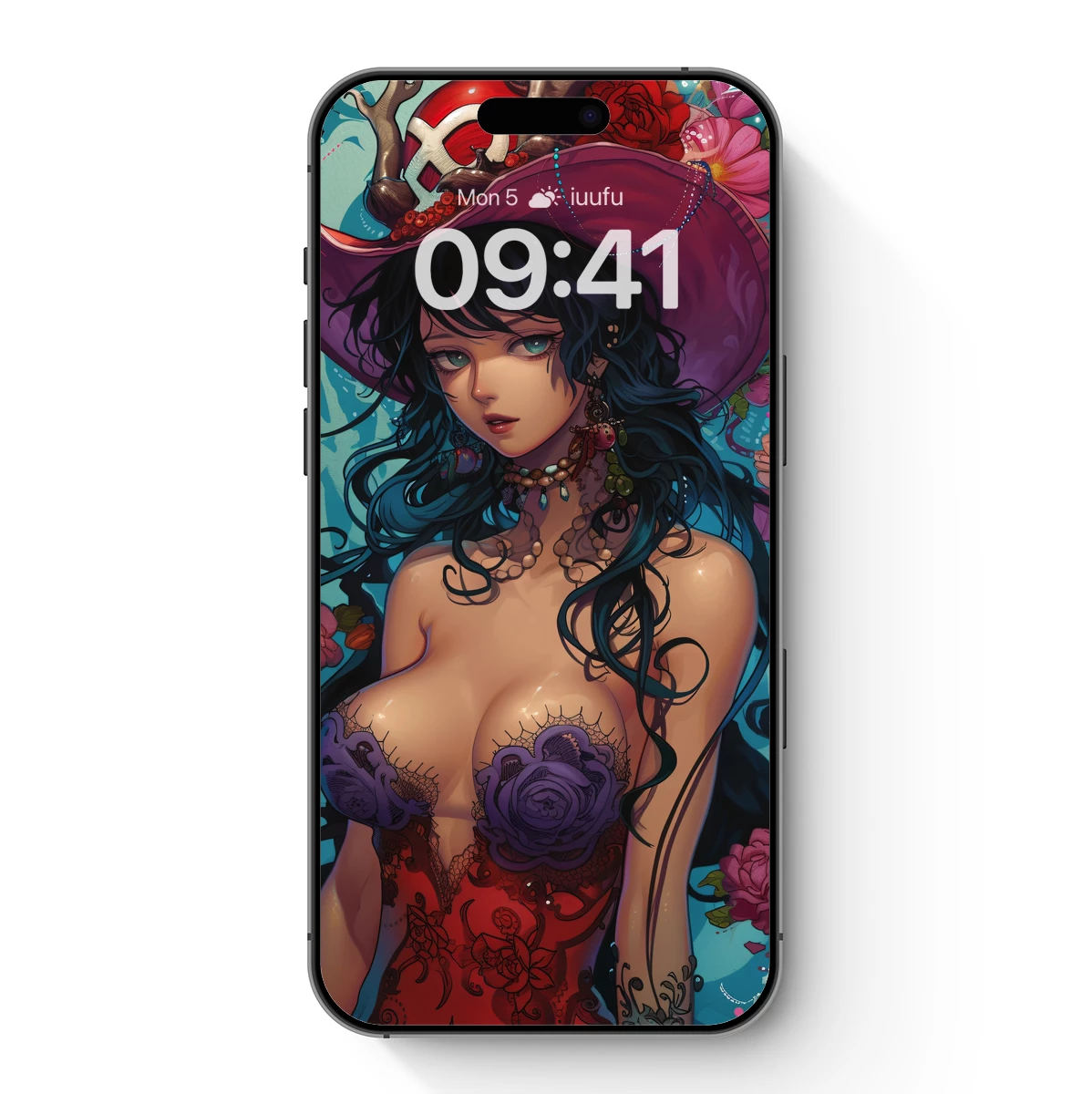 Enchanted Gothic Rose: Surreal Floral Fantasy