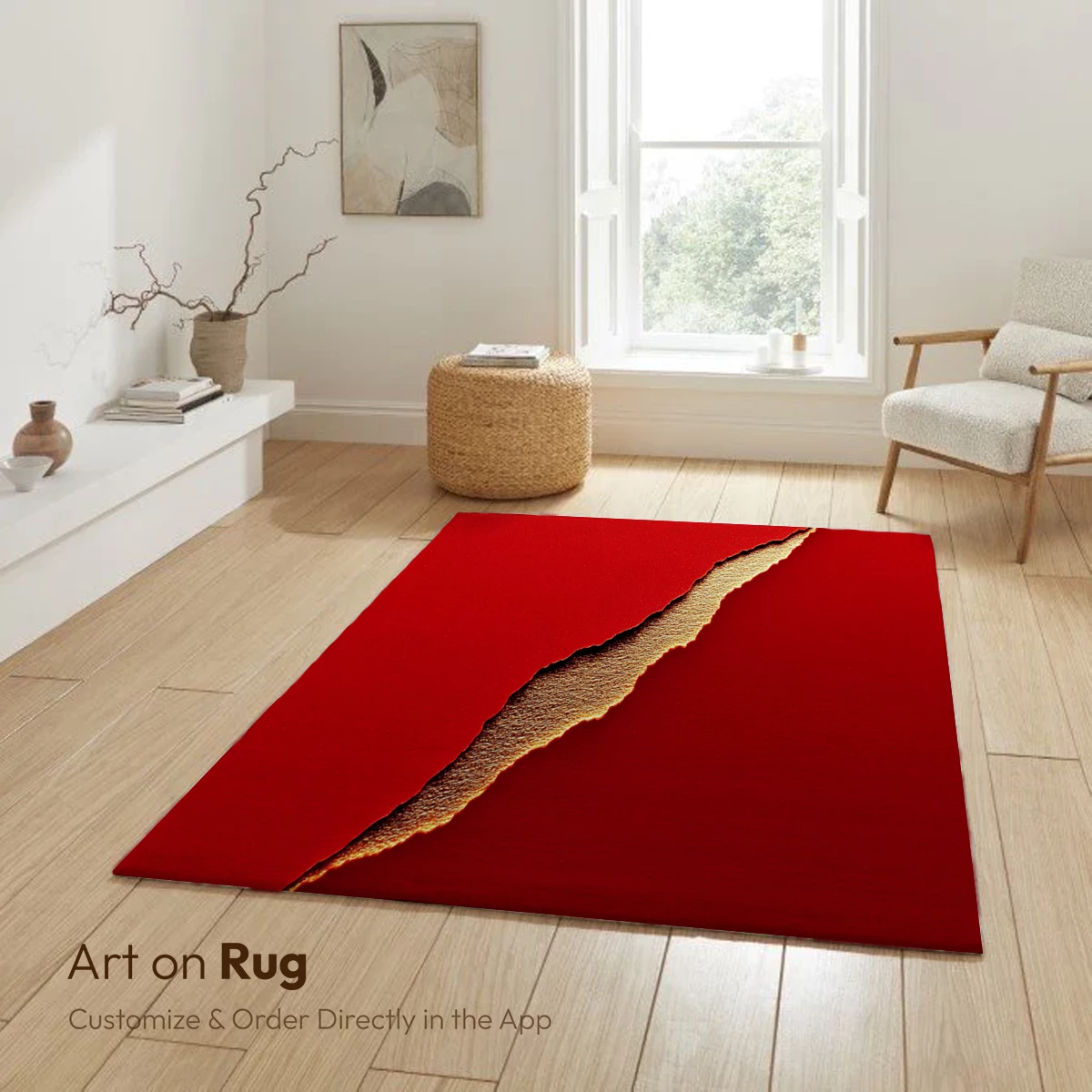 Crimson Rift: A Golden Tear Through Red - Image 6