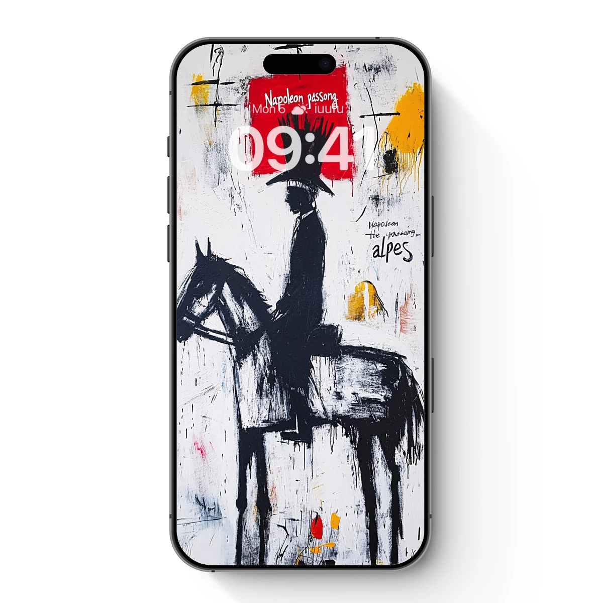 Napoleon's Alpe Odyssey: Abstract Equestrian Art