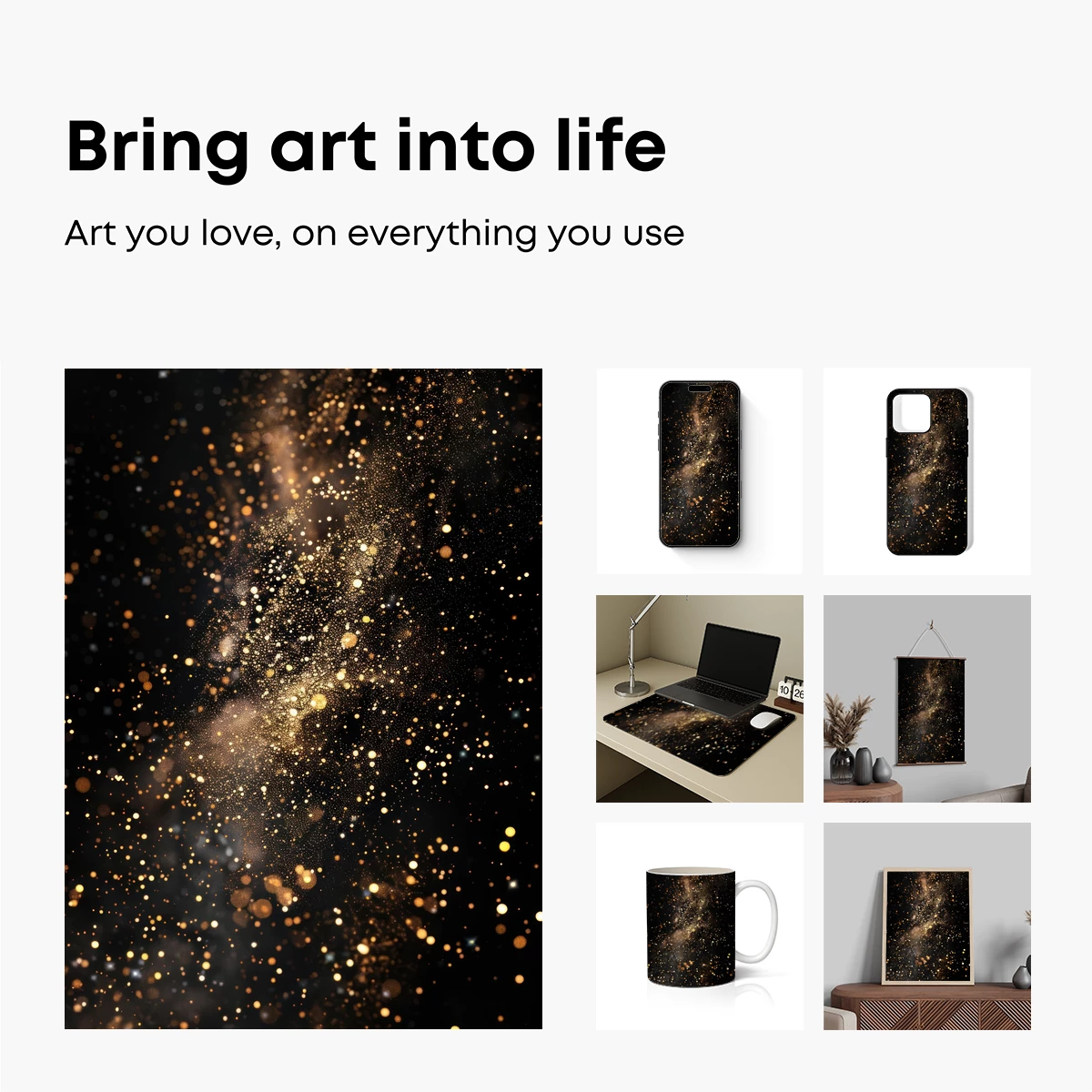 Golden Stardust Symphony - Image 2