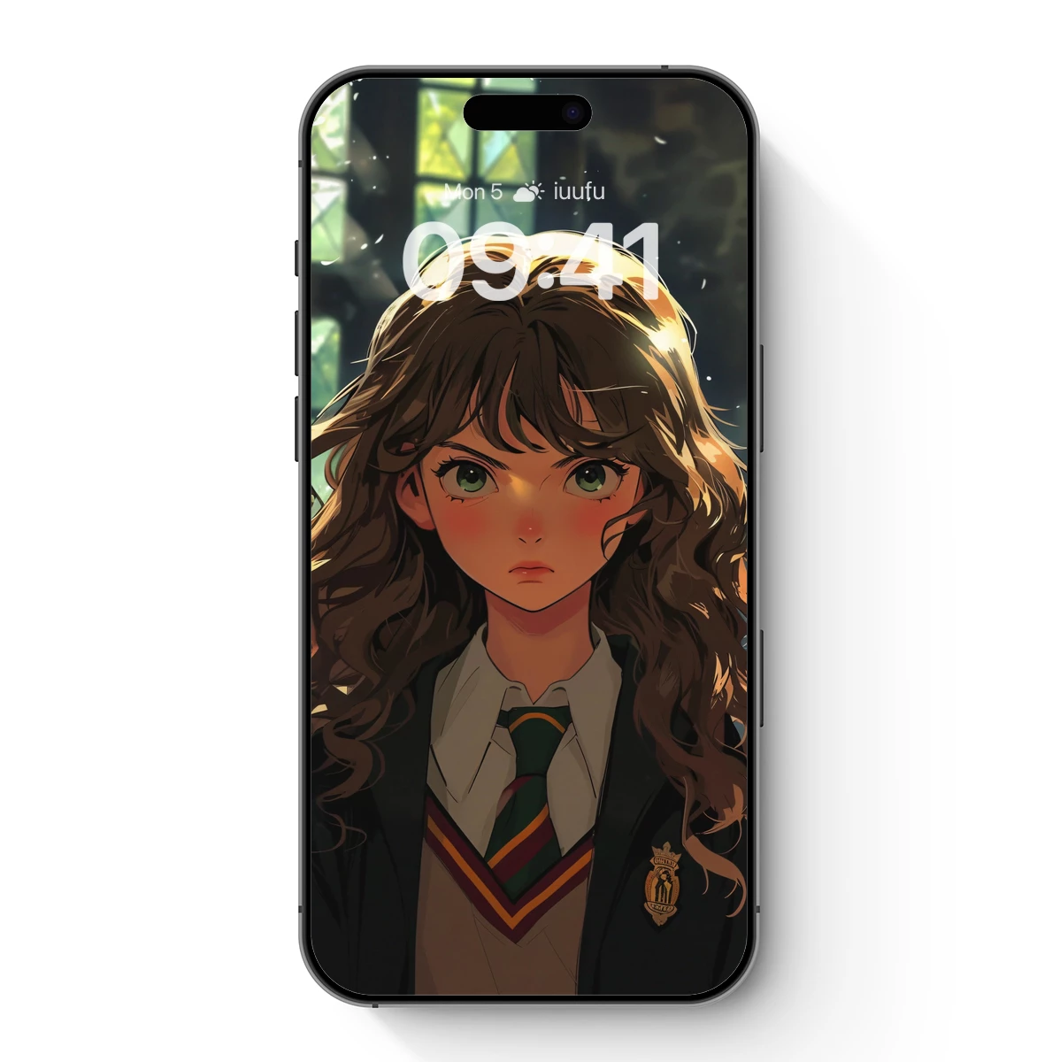 Enchanted Scholar in Sunlit Hall