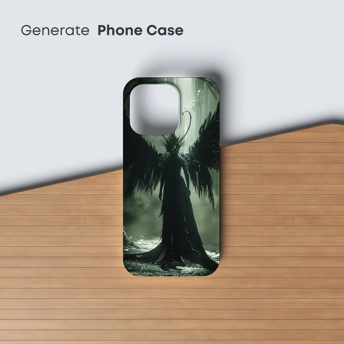 Ethereal Angel in Misty Abyss - Image 3