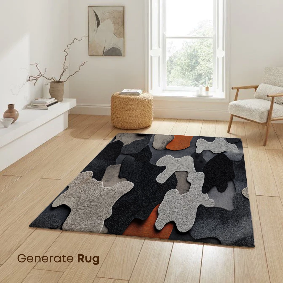 Abstract Camo Fusion: Urban Meets Nature - Image 6
