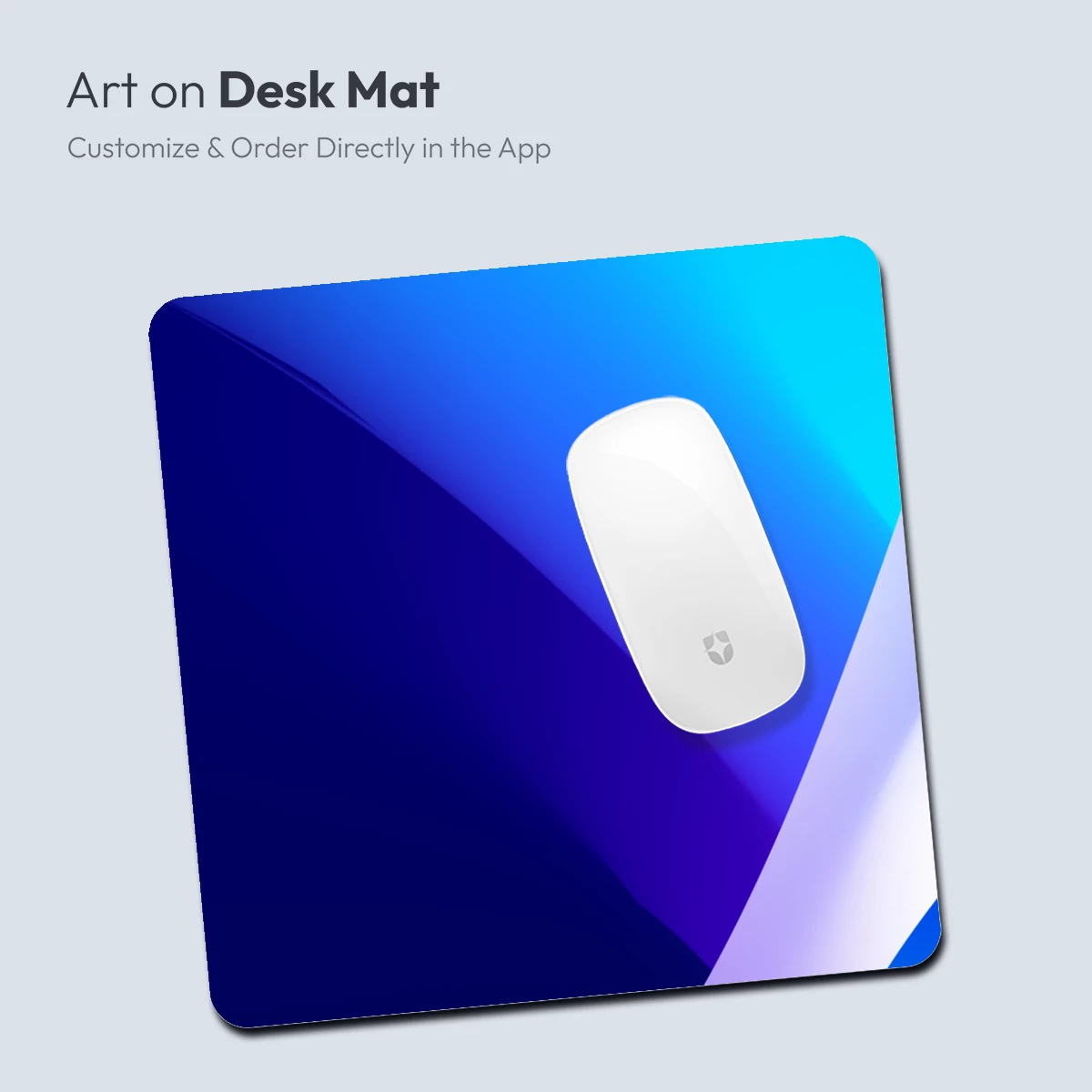 Fluid Blue Odyssey: Abstract Gradient Waves - Image 4