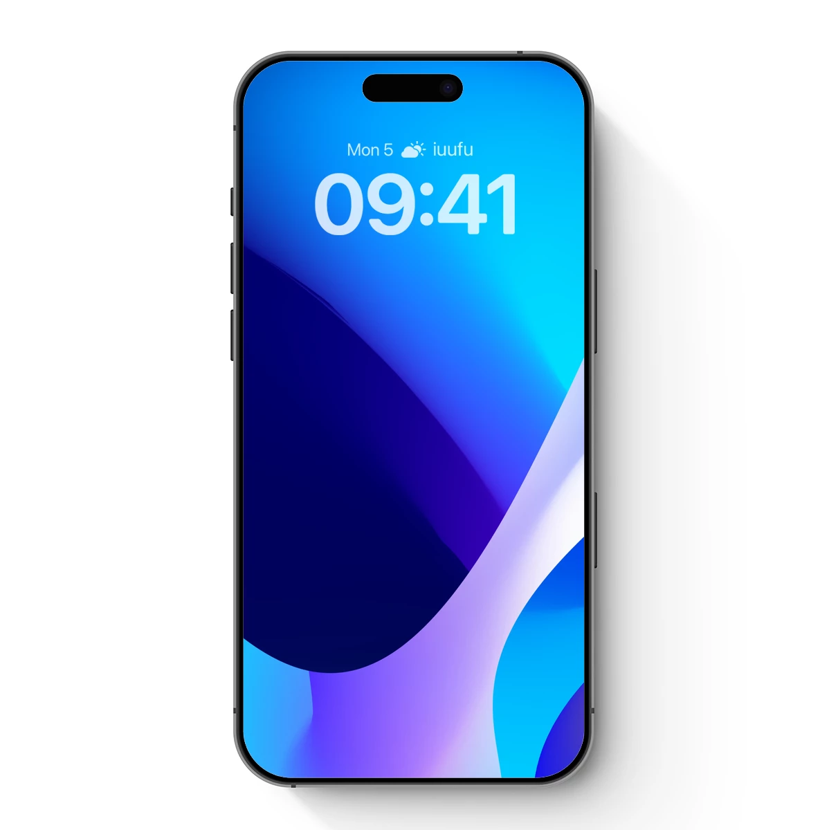 Fluid Blue Odyssey: Abstract Gradient Waves