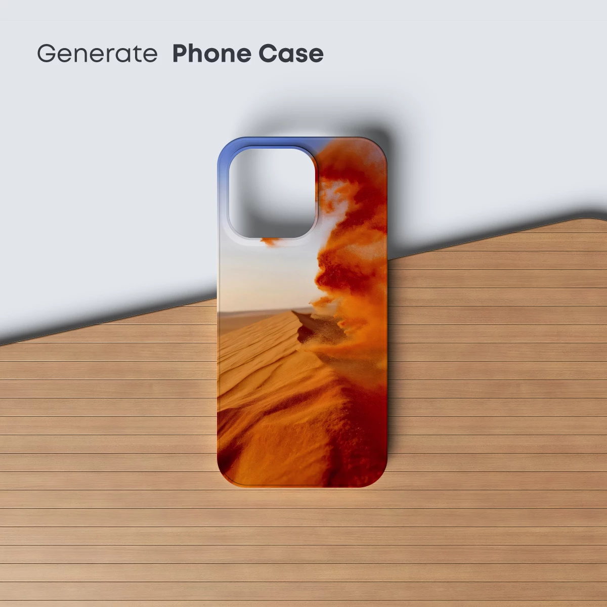 Desert Storm Elegy: Sand and Sky in Motion - Image 3