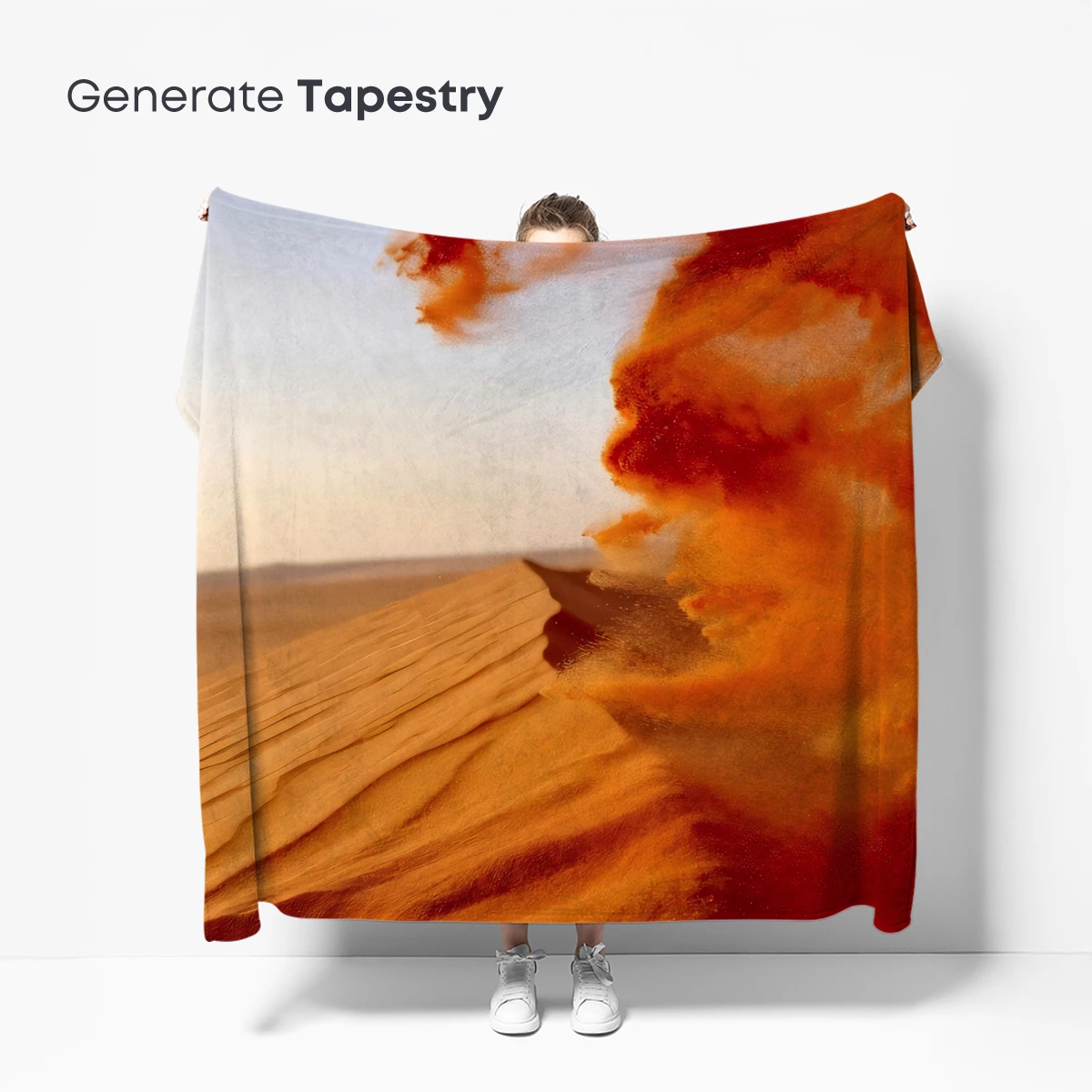 Desert Storm Elegy: Sand and Sky in Motion - Image 5
