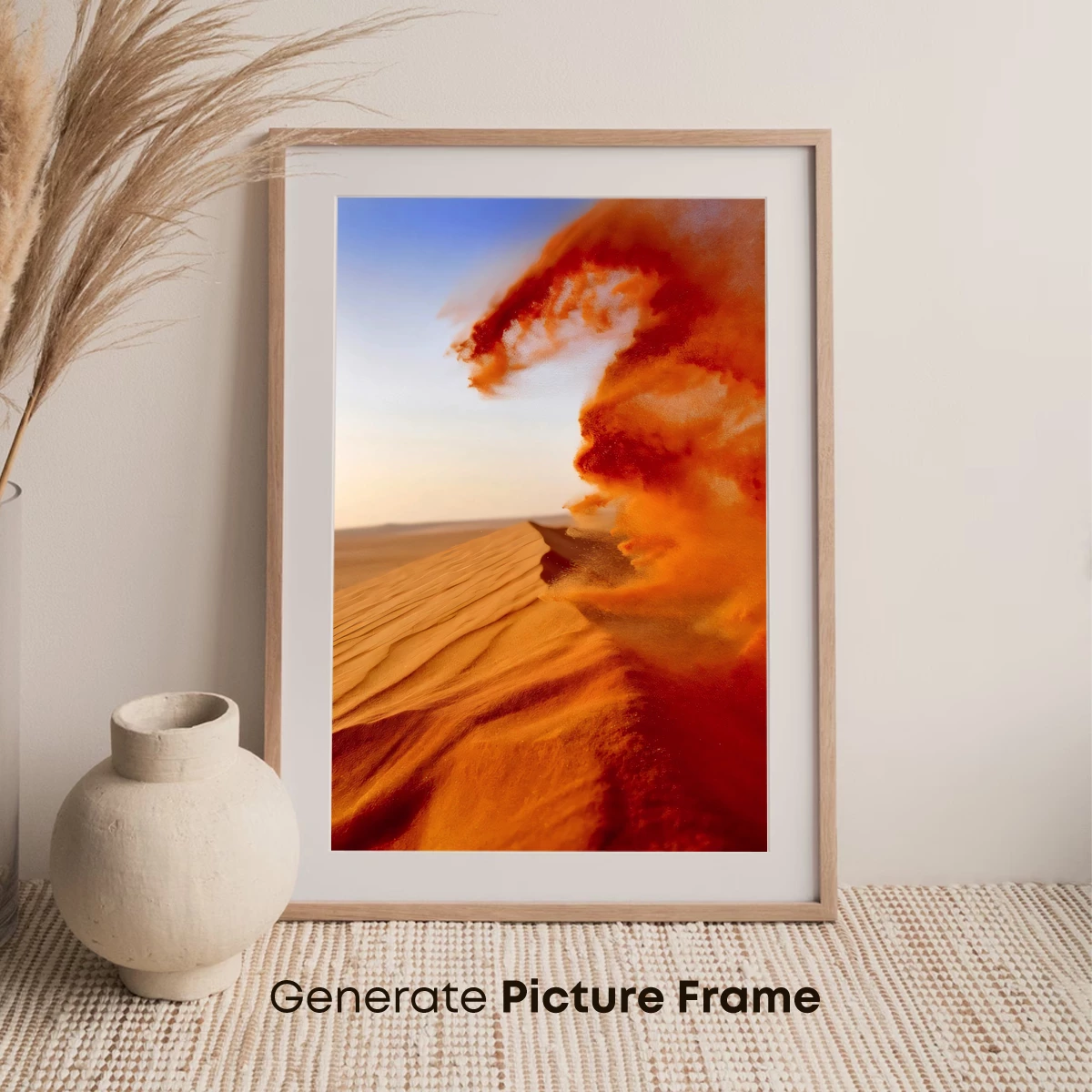 Desert Storm Elegy: Sand and Sky in Motion - Image 7