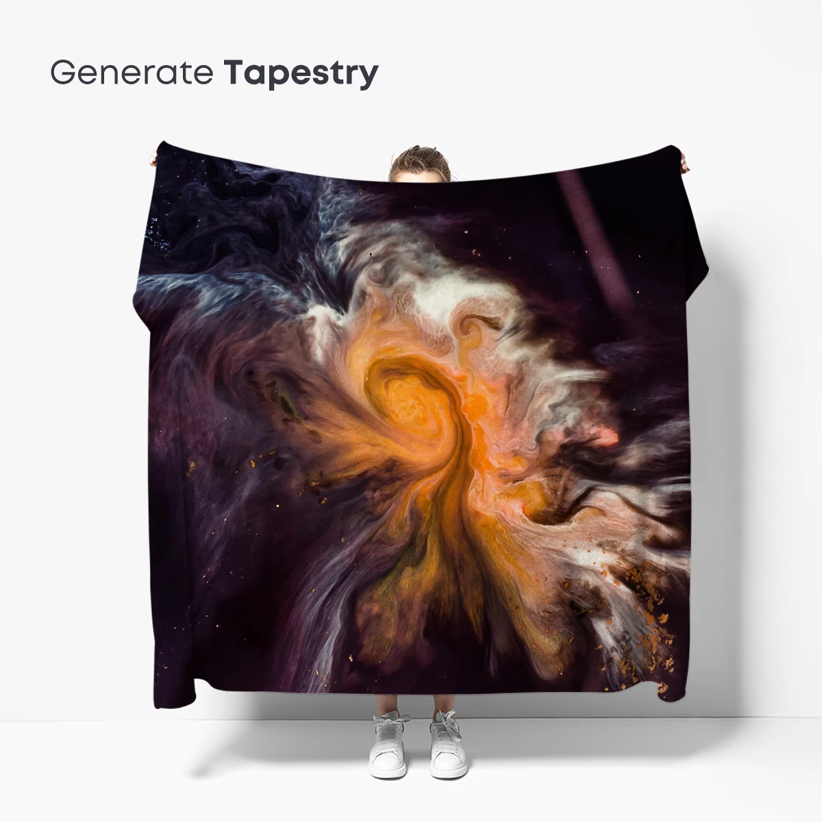 Cosmic Swirl: Abstract Fusion of Galaxies - Image 5