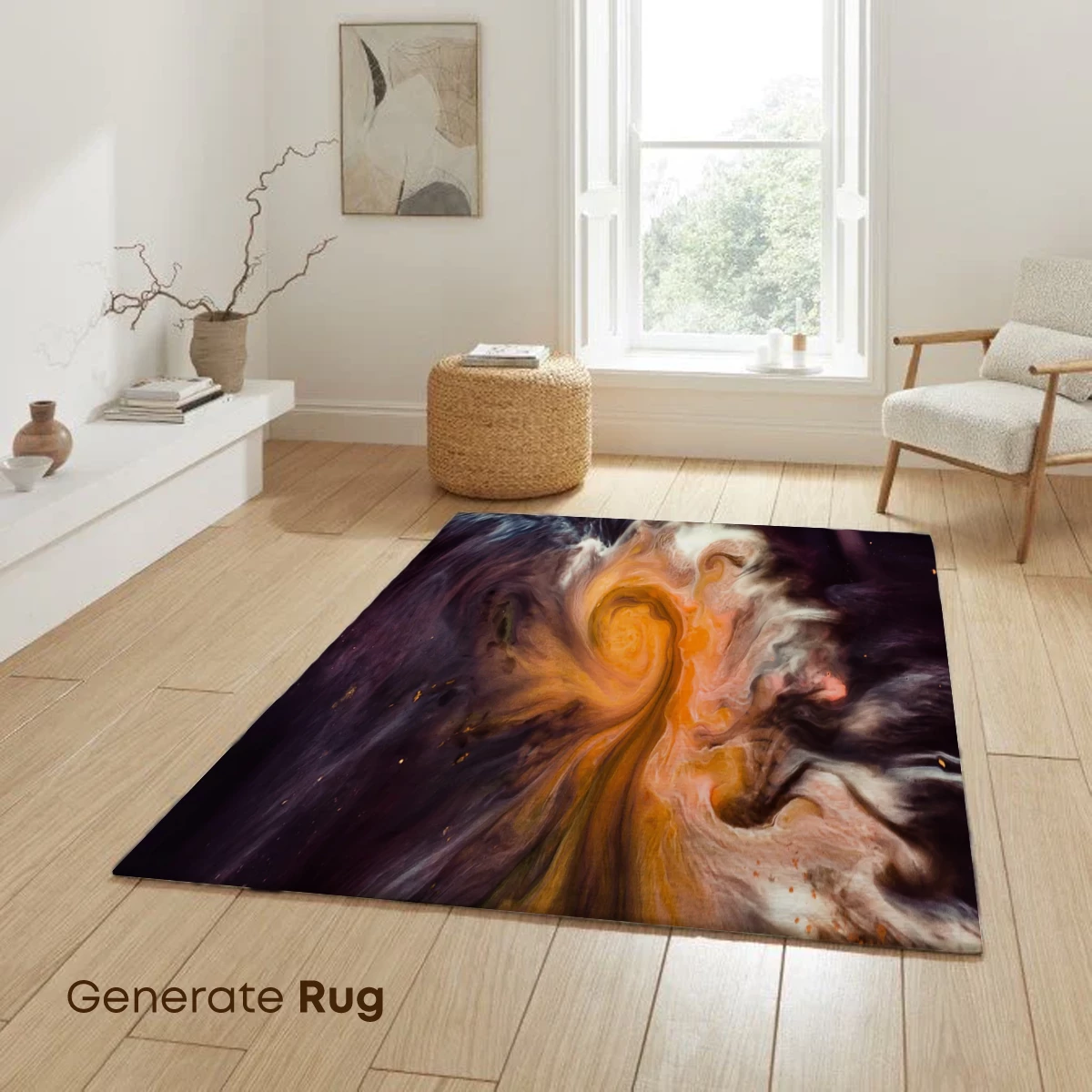 Cosmic Swirl: Abstract Fusion of Galaxies - Image 6