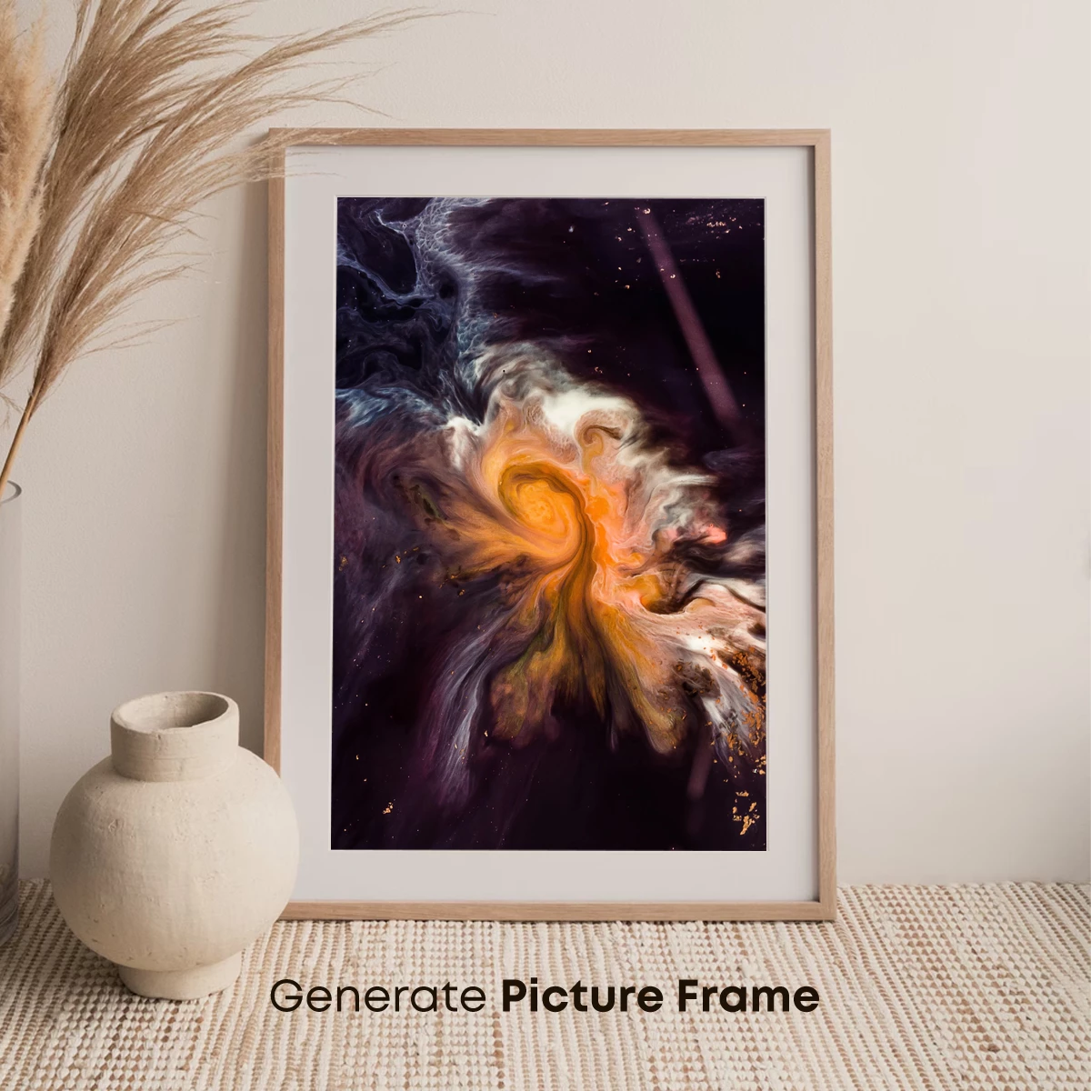 Cosmic Swirl: Abstract Fusion of Galaxies - Image 7