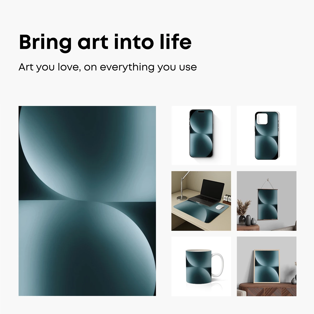 Ethereal Spheres: A Study in Gradient Shadows - Image 2