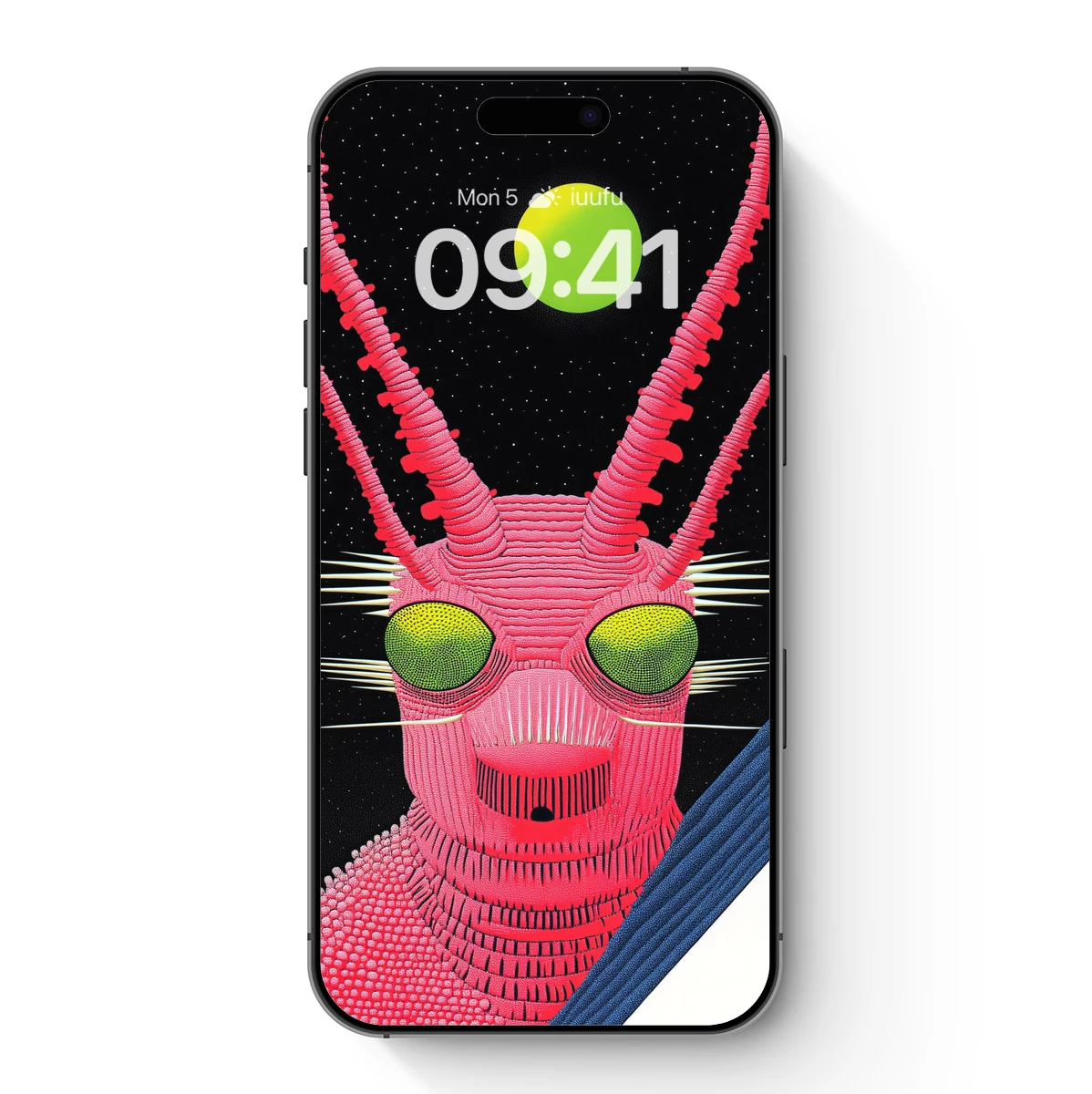 Cosmic Antlered Being: Neon Dreamscape