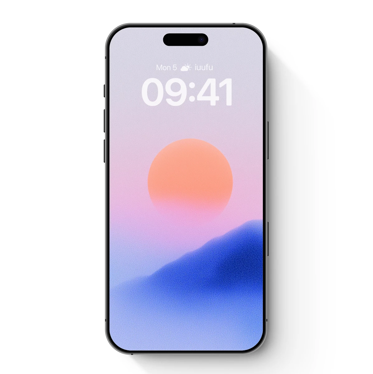 Ethereal Sunset Over Blue Dunes