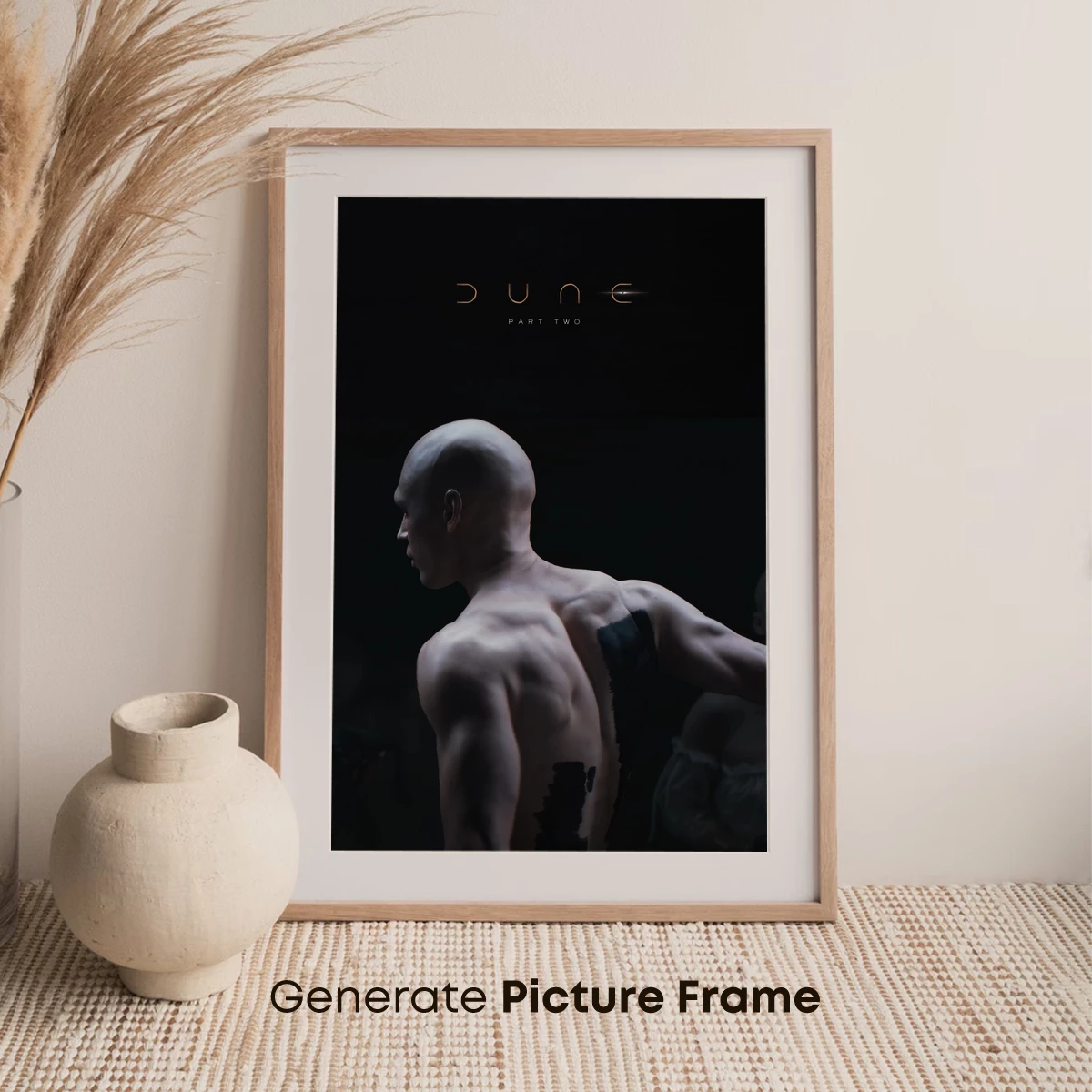 Dune Warrior: Muscular Silhouette in Shadow - Image 7