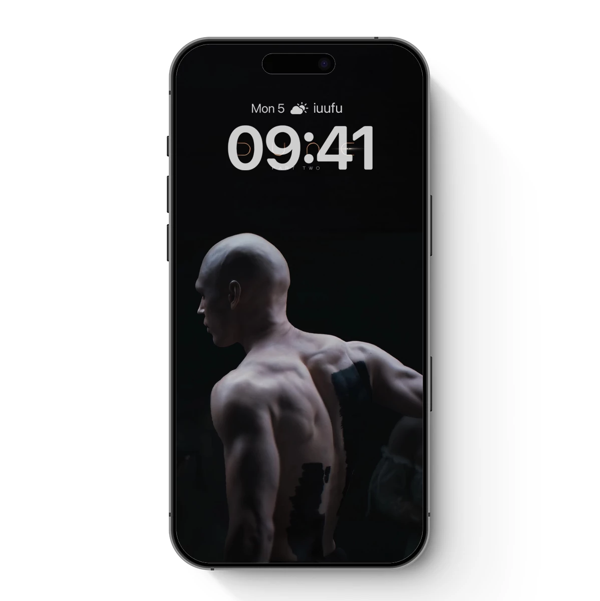 Dune Warrior: Muscular Silhouette in Shadow