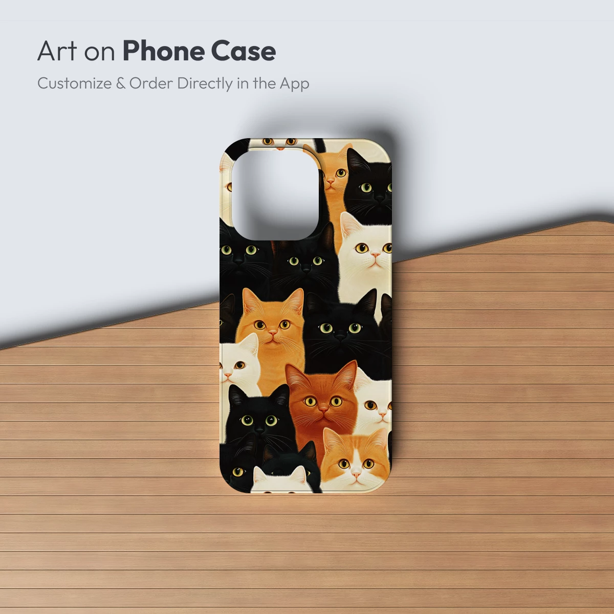 Feline Symphony: A Kaleidoscope of Cat Faces - Image 3