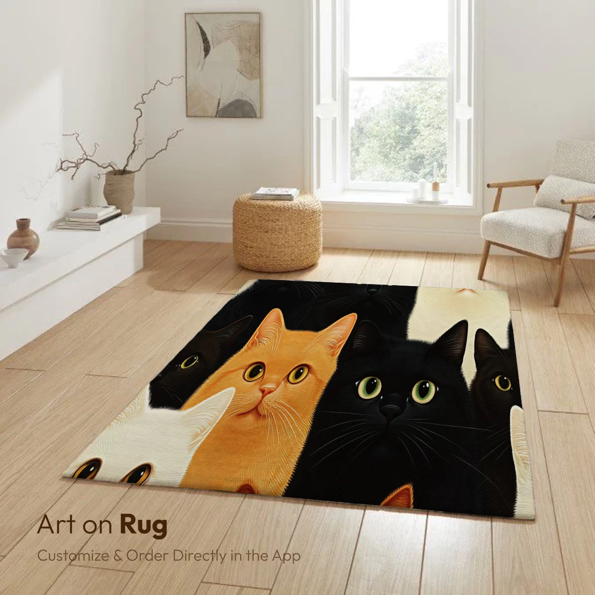 Feline Symphony: A Kaleidoscope of Cat Faces - Image 6
