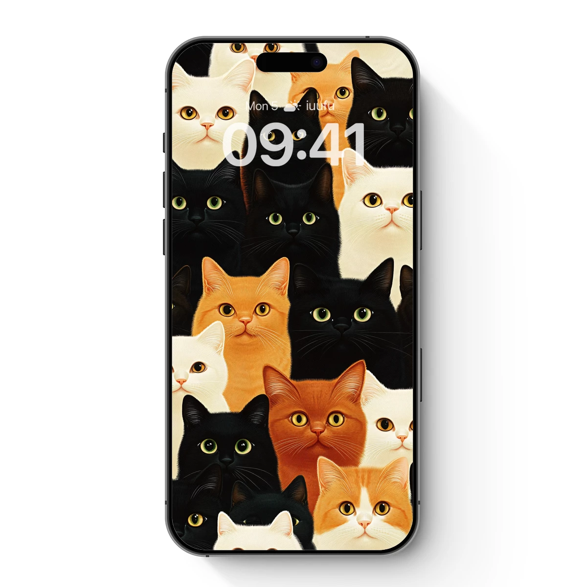 Feline Symphony: A Kaleidoscope of Cat Faces