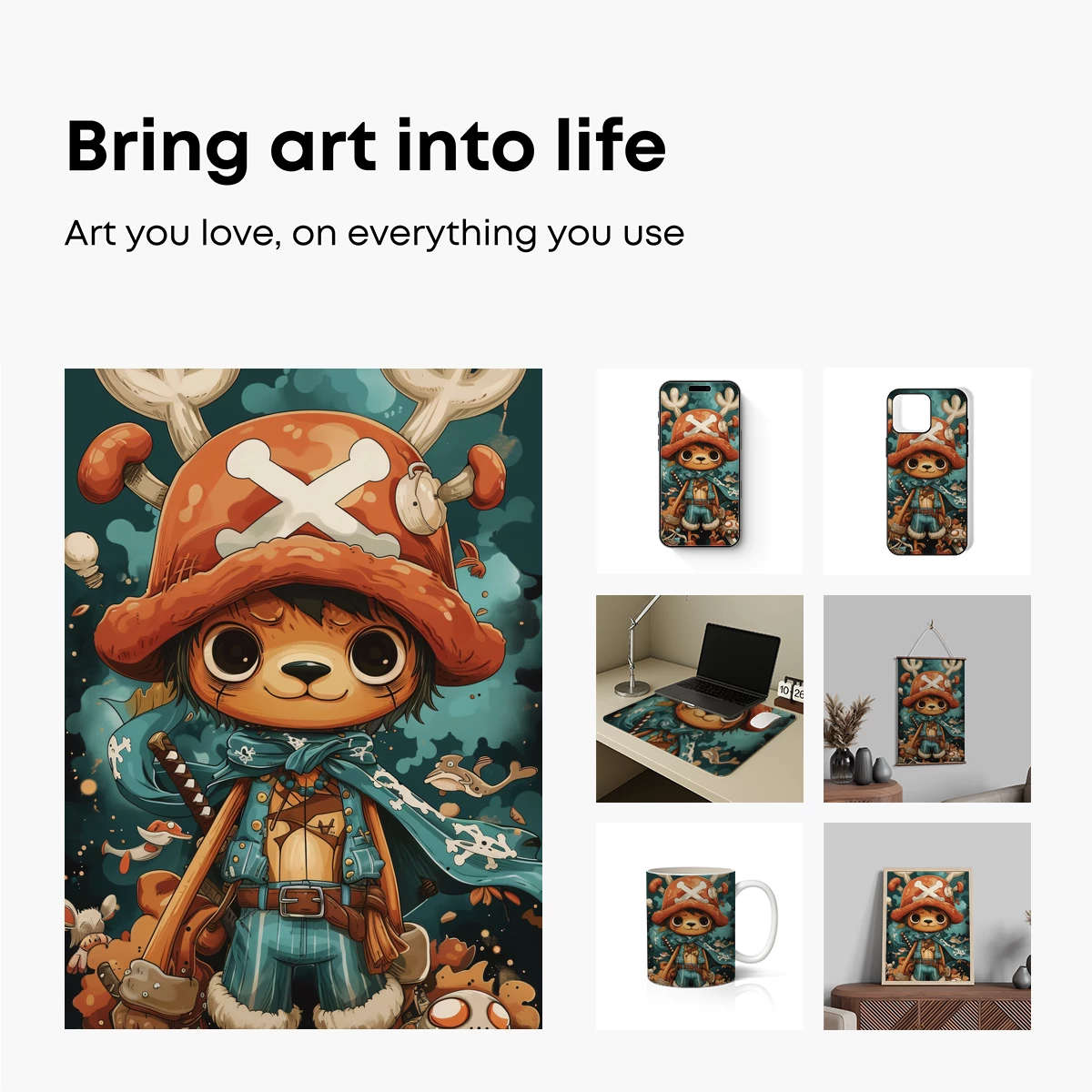 Adventurous Otter Pirate: A Whimsical Anime Fusion - Image 2