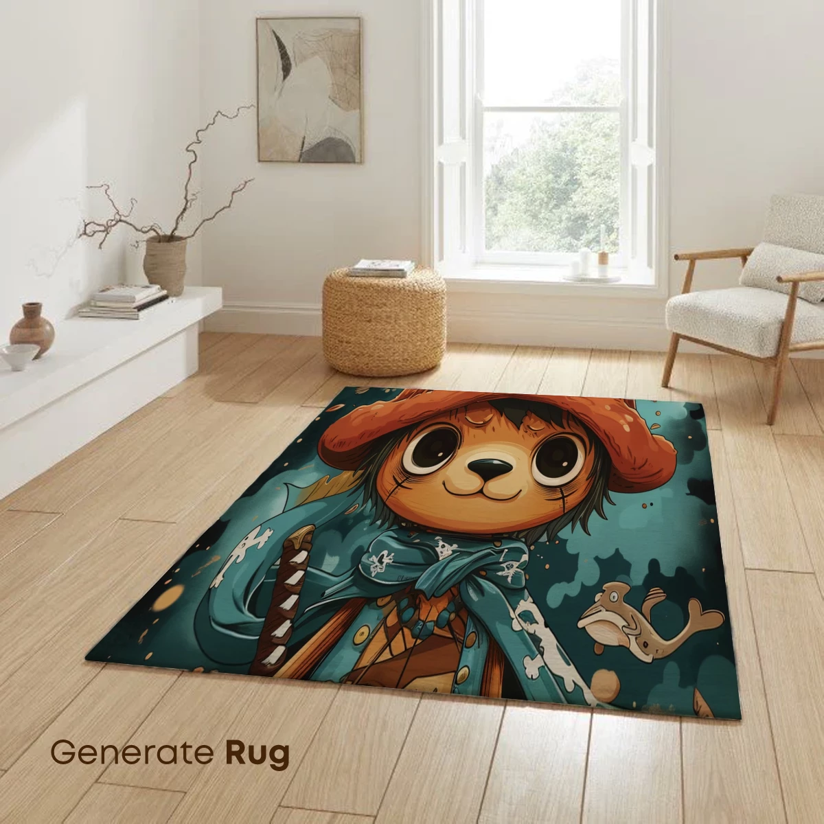 Adventurous Otter Pirate: A Whimsical Anime Fusion - Image 6